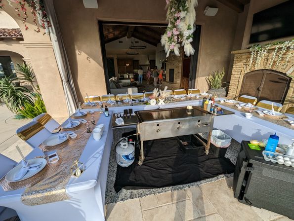 Premier Hibachi Experience with Optional Fire Performer & Bartending Service image 43