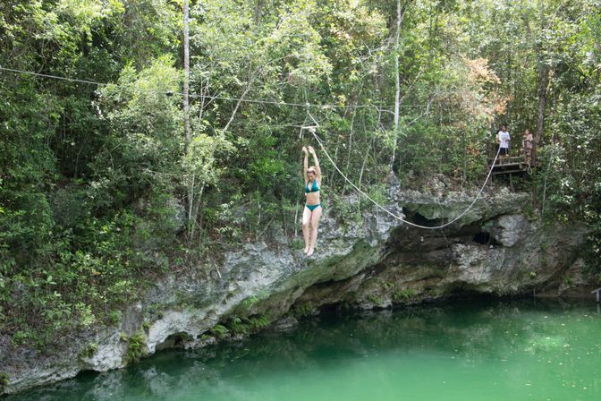 Mayan Jungle Trek: Cenotes, Zip Lines & Jungle Lunch image 8