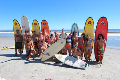 Private Surfing Lessons at Folly Beach with Boards, Wetsuit, Photos, and Rashguard Included image 1