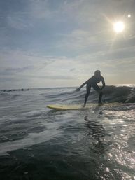 Private Surfing Lessons at Folly Beach with Boards, Wetsuit, Photos, and Rashguard Included image 5