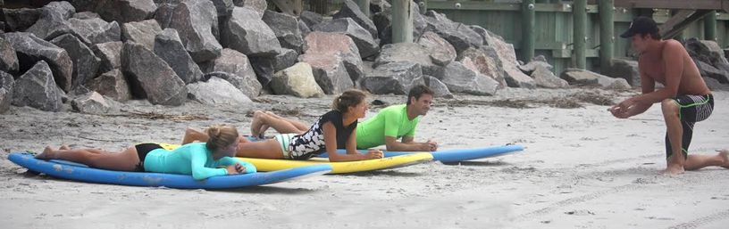Private Surfing Lessons at Folly Beach with Boards, Wetsuit, Photos, and Rashguard Included image 2
