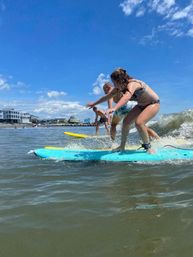 Private Surfing Lessons at Folly Beach with Boards, Wetsuit, Photos, and Rashguard Included image 6