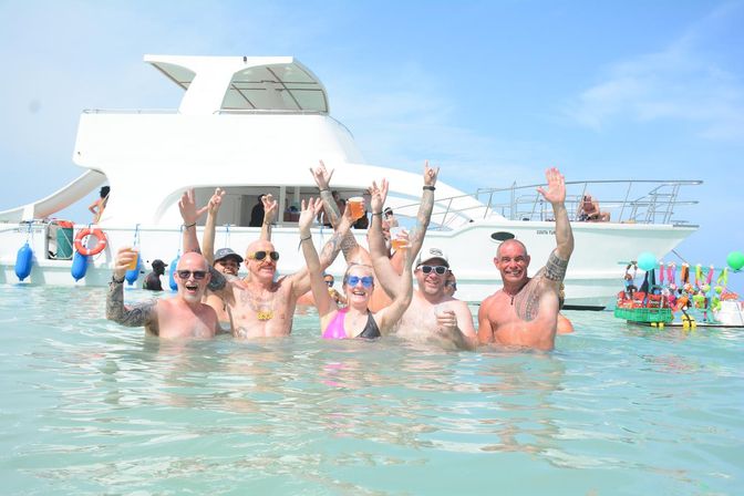 Private Catamaran Booze Cruise with Open Bar & Snorkeling image 14