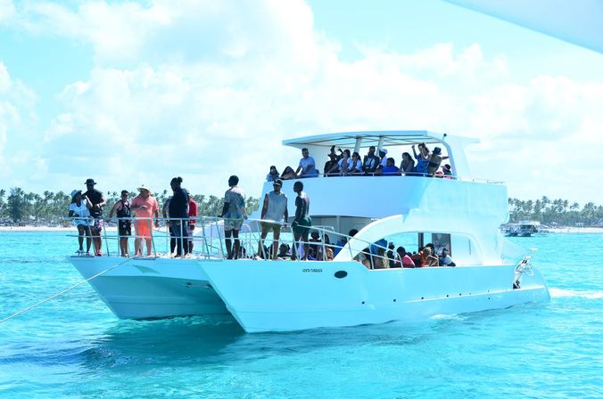 Private Catamaran Booze Cruise with Open Bar & Snorkeling image 11