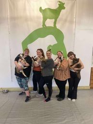 Goat Yoga Group Class (Beginner-friendly with Endless Photo Ops) image 30