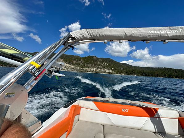 Premium Wakesurf Charter with Equipment & Water Sports Gear Provided (BYOB) image 31
