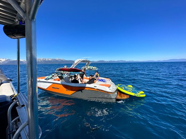 Premium Wakesurf Charter with Equipment & Water Sports Gear Provided (BYOB) image 23