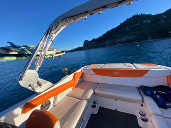 Premium Wakesurf Charter with Equipment & Water Sports Gear Provided (BYOB) image 34