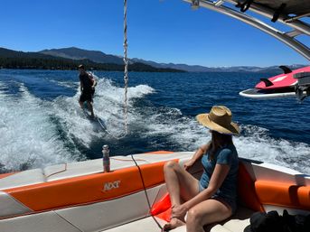 Premium Wakesurf Charter with Equipment & Water Sports Gear Provided (BYOB) image 14