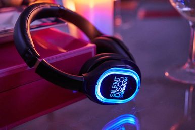 At-Home Silent Disco Party with LED Headphones Delivery: Perfect for Yoga, Picnics, and House Parties image 9