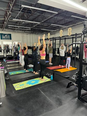Bach Pack: Customized Yoga and/or Workout with Optional Mimosas, Cold Pressed Juices & More image 1