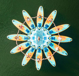 Private Floating SUP Yoga Class on Lady Bird Lake  image 1