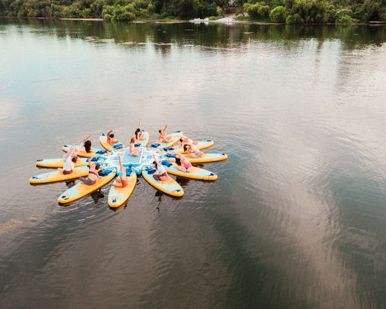 Private Floating SUP Yoga Class on Lady Bird Lake  image 7