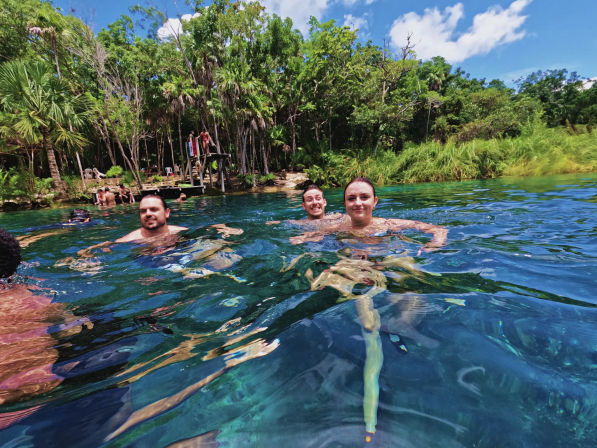 Tulum-Core Vibes: Mayan Ruins and Secret Cenotes at Muyil Lazy River image 3