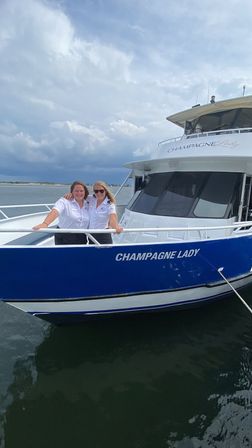 Party With All Your Friends Aboard The Champagne Lady, Boston's Premier Event Yacht image 5