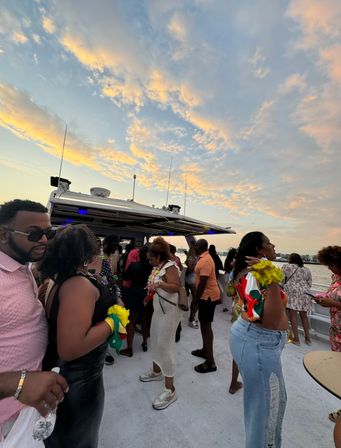 Party With All Your Friends Aboard The Champagne Lady, Boston's Premier Event Yacht image 12