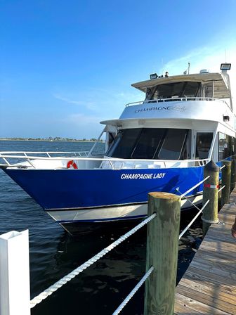 Party With All Your Friends Aboard The Champagne Lady, Boston's Premier Event Yacht image 1