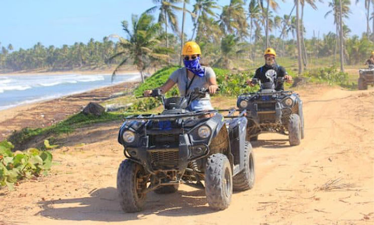 ATV Triple Adventure Ride Through the Beach, River & Mountains image 1