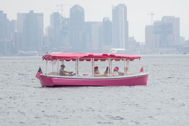 Barbie-Style BYOB Party Boat Cruise with a Captain in San Diego Bay image 5