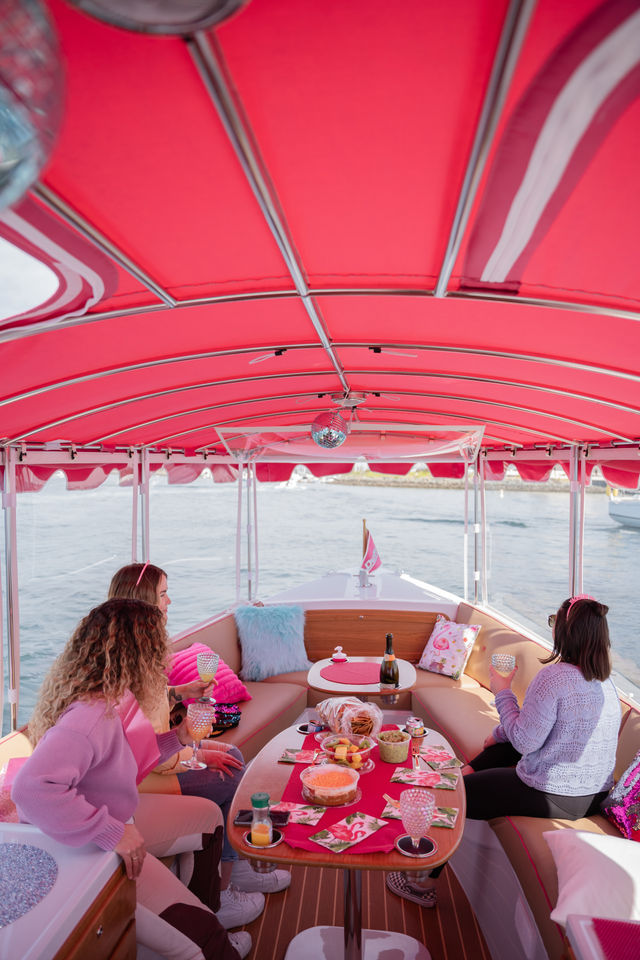 Barbie-Style BYOB Party Boat Cruise with a Captain in San Diego Bay image 2