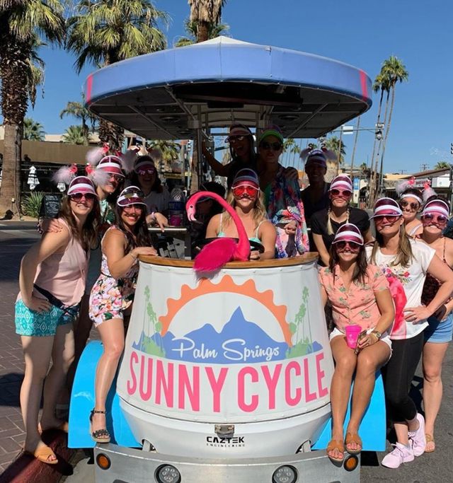 Palm Springs Bar Hop on the Sunny Cycle Party Bike image 5
