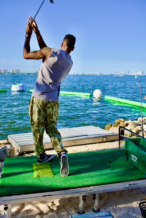 Water Golf's Backyard Bays: Private Golf Bay Rental at Your Fairway image 8