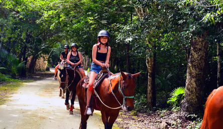 Horse Riding Adventure in Puerto Morelos with ATV, Zipline & Cenote Swim image 18