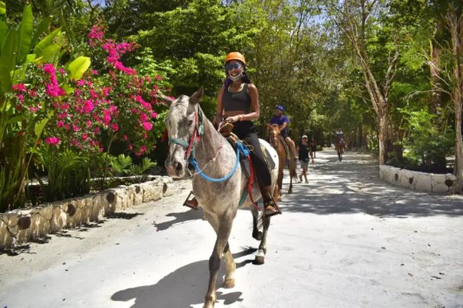 Horse Riding Adventure in Puerto Morelos with ATV, Zipline & Cenote Swim image 7