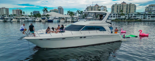 Yacht Party Rental BYOB with Captain, Complimentary Champagne, Snacks and More image 8