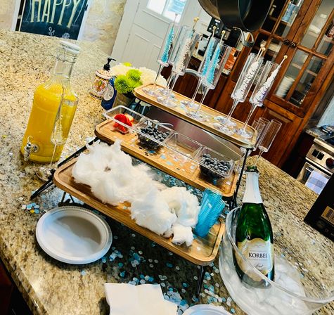 Luxury Mimosa + Margarita Bar Setup & Pre-Arrival Stock the Fridge Services image 8