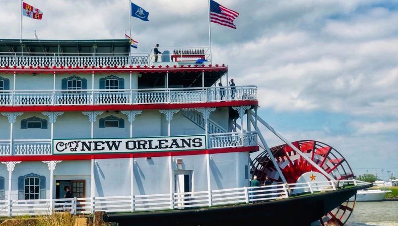 Booze, Brunch & Jazz Cruise on the Riverboat City of New Orleans image 1