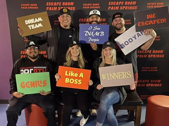 Immersive and Thrilling Escape Rooms in Palm Springs: Choose from Private Rooms like Vampire's Lair, Bank Heist, or Titanic Room image 1