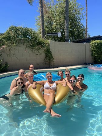 Private Aqua Yoga Class with Mimosa Add-on and Personalized Playlist  image 7