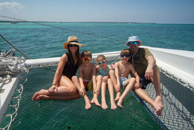 Family Friendly Catamaran Tour to Isla Saona with Lunch & Open Bar image 4