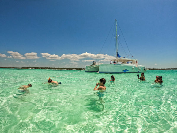 Family Friendly Catamaran Tour to Isla Saona with Lunch & Open Bar image 5