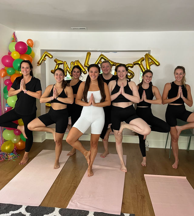 Bad Girls Yoga: Gatlinburg’s Namaste then Rosè Class, Yoga Mat, Rosé & Aromatherapy Included! image 2