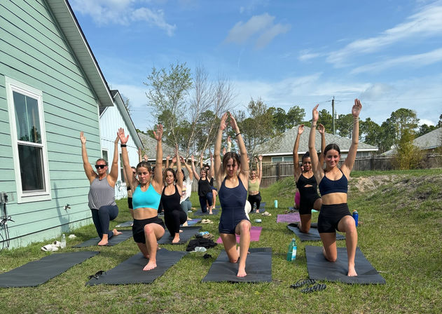 Namaste then Rosé with Bad Girls Yoga: Yoga Mat, Rosé and Aromatherapy Included image 8