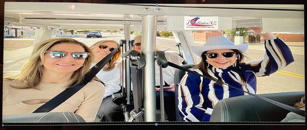 Open-air Golf Cart Luxury Joy Rides: Choose Wine Tasting, Tacos & Margaritas, or Instagram Photo-Ops Tours image 12