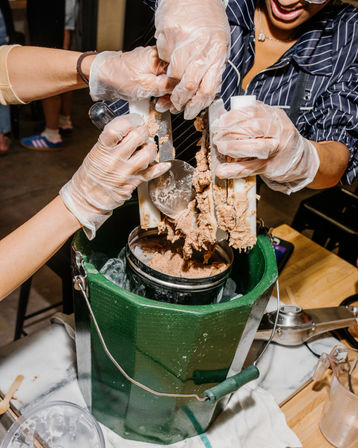 Hand-Churned Ice Cream Making Class image 14