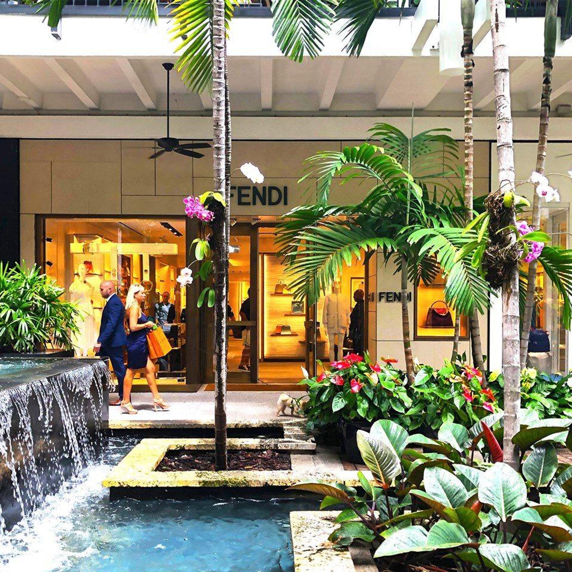 Bal Harbour Shops, a high-end outdoor Miami shopping mall