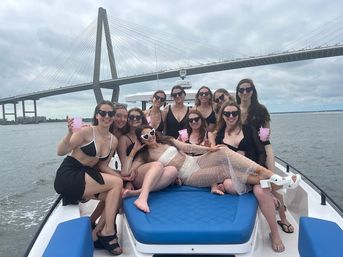 Cruise Charleston in Style: Private Party Boat on the Luxe Axopar 37 Suntop image 3