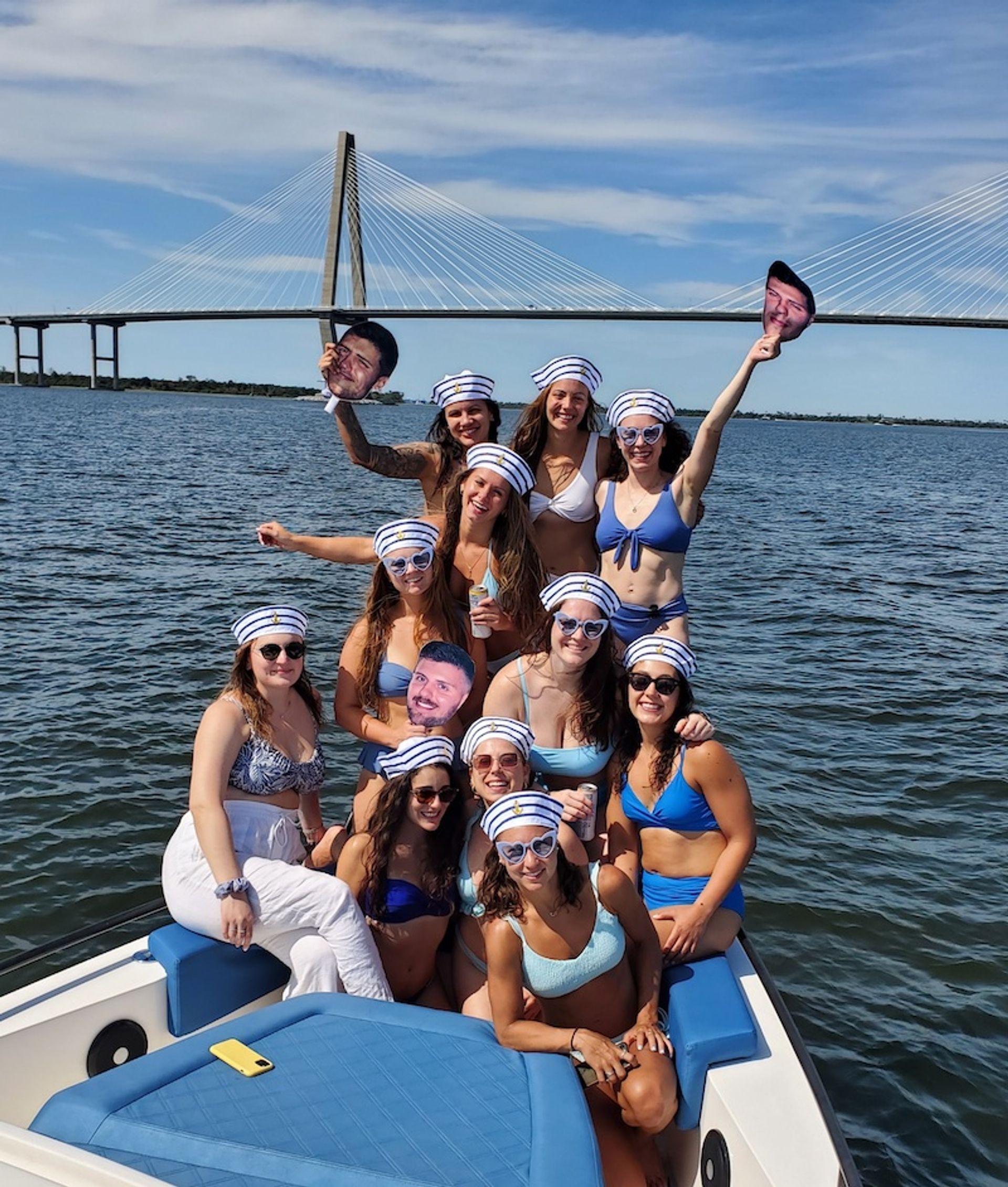 Cruise Charleston in Style: Private Party Boat on the Luxe Axopar 37 Suntop image 2