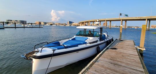 Cruise Charleston in Style: Private Party Boat on the Luxe Axopar 37 Suntop image 1