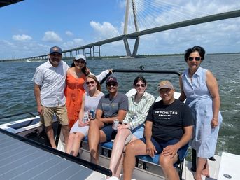 Cruise Charleston in Style: Private Party Boat on the Luxe Axopar 37 Suntop image 4
