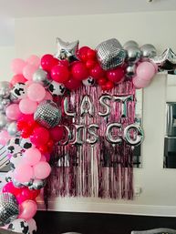 Insta-Worthy AirBnb & Hotel Party Setups with Balloon Arches, Backdrops, Marquee Lights & More image 9