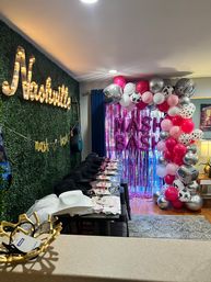 Insta-Worthy AirBnb & Hotel Party Setups with Balloon Arches, Backdrops, Marquee Lights & More image 1