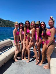 Double Decker Party Barge Charter with Propane Grills, Lilly Pad, Waterslides & More at Tahoe Keys Marina (BYOB) image 17