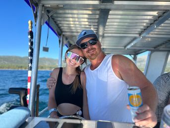 Double Decker Party Barge Charter with Propane Grills, Lilly Pad, Waterslides & More at Tahoe Keys Marina (BYOB) image 22