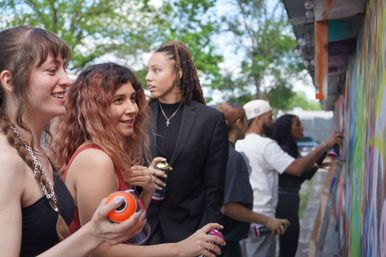 BYOB Custom Graffiti Class in Downtown Austin with Complimentary Tour and Wine or Beer Add-on image 7