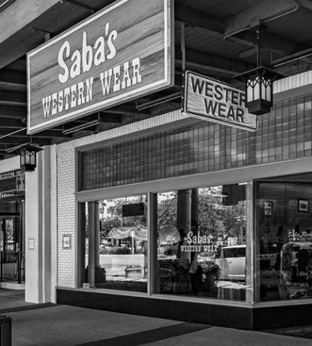 Saba's western hotsell store